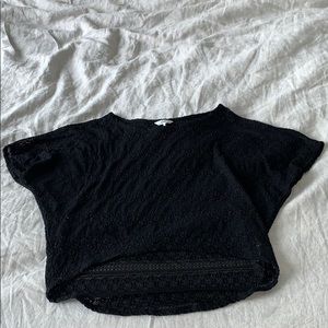 Black Lacey top 🖤